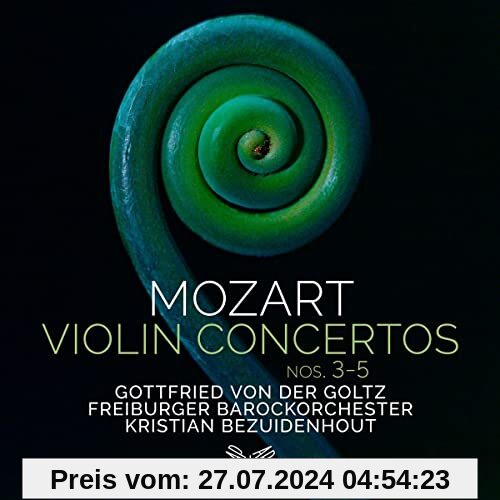 Violinkonzerte 3-5 von Gottfried von der Goltz