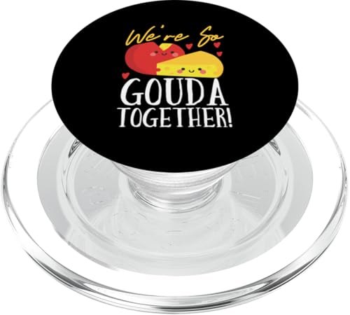 Gouda Cheese: We 're So Gouda Together! PopSockets PopGrip für MagSafe Gouda Cheese: We 're So Gouda Together! PopSockets PopGrip für MagSafe von Gouda Cheese Appreciation Designs
