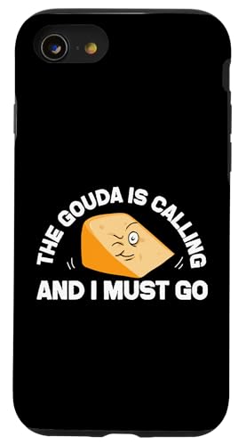 Gouda-Käse: Der Gouda ruft und ich muss gehen Hülle für iPhone SE (2020) / 7 / 8 von Gouda Cheese Appreciation Designs