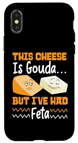 Gouda-Käse: Dieser Käse ist Gouda... aber ich hatte Feta Hülle für iPhone X/XS Gouda-Käse: Dieser Käse ist Gouda... aber ich hatte Feta Hülle für iPhone X/XS von Gouda Cheese Appreciation Designs