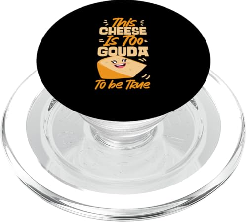 Gouda-Käse: Dieser Käse ist zu Gouda um wahr zu sein PopSockets PopGrip für MagSafe Gouda-Käse: Dieser Käse ist zu Gouda um wahr zu sein PopSockets PopGrip für MagSafe von Gouda Cheese Appreciation Designs