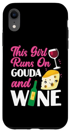 Gouda-Käse: Dieses Mädchen läuft auf Gouda und Wein Hülle für iPhone XR Gouda-Käse: Dieses Mädchen läuft auf Gouda und Wein Hülle für iPhone XR von Gouda Cheese Appreciation Designs