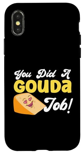 Gouda-Käse: Du hast einen Gouda-Job gemacht! Hülle für iPhone X/XS Gouda-Käse: Du hast einen Gouda-Job gemacht! Hülle für iPhone X/XS von Gouda Cheese Appreciation Designs