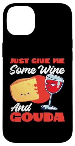 Gouda-Käse: Gib mir einfach etwas Wein und Gouda Hülle für iPhone 14 Plus Gouda-Käse: Gib mir einfach etwas Wein und Gouda Hülle für iPhone 14 Plus von Gouda Cheese Appreciation Designs
