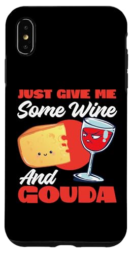 Gouda-Käse: Gib mir einfach etwas Wein und Gouda Hülle für iPhone XS Max Gouda-Käse: Gib mir einfach etwas Wein und Gouda Hülle für iPhone XS Max von Gouda Cheese Appreciation Designs