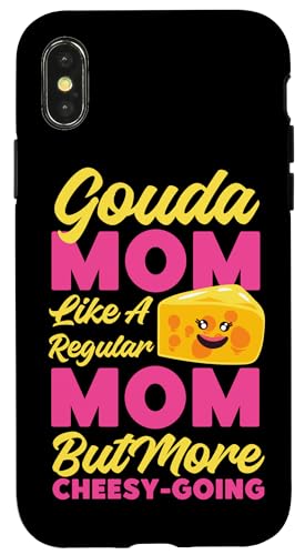 Gouda-Käse: Gouda Mom More Cheesy-Going Hülle für iPhone X/XS Gouda-Käse: Gouda Mom More Cheesy-Going Hülle für iPhone X/XS von Gouda Cheese Appreciation Designs