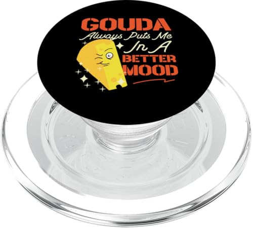 Gouda-Käse: Gouda bringt mich immer in eine bessere Stimmung PopSockets PopGrip für MagSafe Gouda-Käse: Gouda bringt mich immer in eine bessere Stimmung PopSockets PopGrip für MagSafe von Gouda Cheese Appreciation Designs