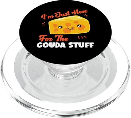 Gouda-Käse: Ich bin nur hier für das Gouda-Zeug PopSockets PopGrip für MagSafe Gouda-Käse: Ich bin nur hier für das Gouda-Zeug PopSockets PopGrip für MagSafe von Gouda Cheese Appreciation Designs