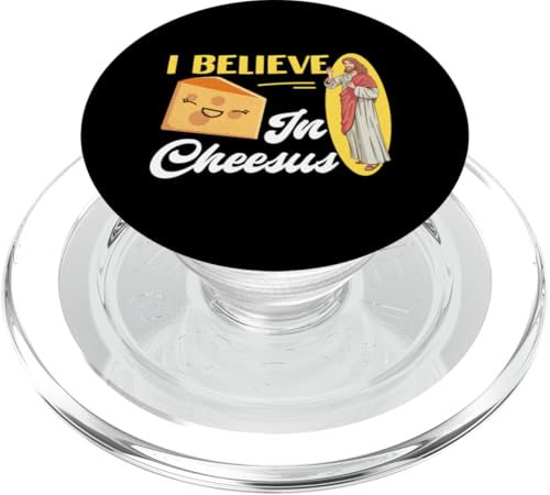 Gouda-Käse: Ich glaube an Cheesus PopSockets PopGrip für MagSafe Gouda-Käse: Ich glaube an Cheesus PopSockets PopGrip für MagSafe von Gouda Cheese Appreciation Designs