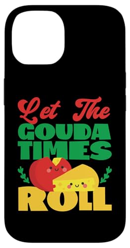 Gouda-Käse: Let The Gouda Times Roll Hülle für iPhone 14 Gouda-Käse: Let The Gouda Times Roll Hülle für iPhone 14 von Gouda Cheese Appreciation Designs