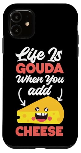 Gouda-Käse: Life Is Gouda When You Add Cheese Hülle für iPhone 11 Gouda-Käse: Life Is Gouda When You Add Cheese Hülle für iPhone 11 von Gouda Cheese Appreciation Designs