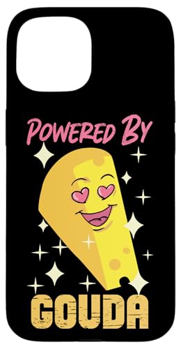 Gouda-Käse: Powered By Gouda Hülle für iPhone 15 von Gouda Cheese Appreciation Designs