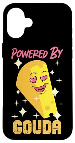 Gouda-Käse: Powered By Gouda Hülle für iPhone 16 Plus Gouda-Käse: Powered By Gouda Hülle für iPhone 16 Plus von Gouda Cheese Appreciation Designs
