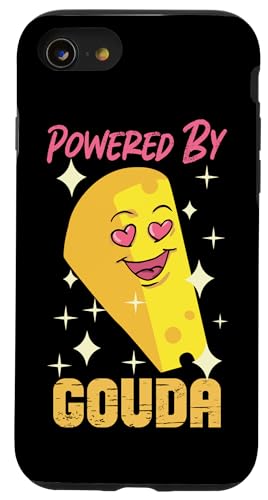 Gouda-Käse: Powered By Gouda Hülle für iPhone SE (2020) / 7 / 8 von Gouda Cheese Appreciation Designs
