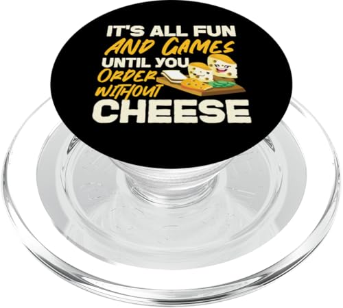 Gouda-Käse: Spaß und Spiel bis Sie ohne Käse bestellen PopSockets PopGrip für MagSafe Gouda-Käse: Spaß und Spiel bis Sie ohne Käse bestellen PopSockets PopGrip für MagSafe von Gouda Cheese Appreciation Designs