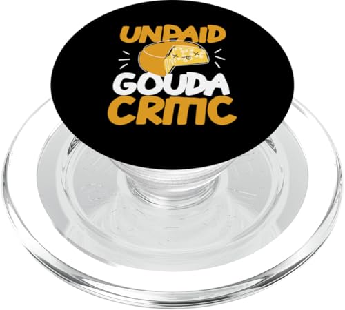 Gouda-Käse: Unbezahlter Gouda-Kritiker PopSockets PopGrip für MagSafe Gouda-Käse: Unbezahlter Gouda-Kritiker PopSockets PopGrip für MagSafe von Gouda Cheese Appreciation Designs