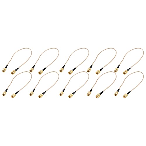 Goufride 10 Stück 12-RP-SMA-Buchse auf RP-SMA-Buchse Stecker RF-Pigtail-Kabel RG316 Goufride 10 Stück 12-RP-SMA-Buchse auf RP-SMA-Buchse Stecker RF-Pigtail-Kabel RG316 von Goufride