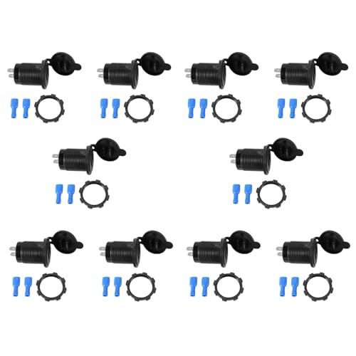 Goufride 10X 5 V 4.8A Dual Usb Ladegerät Buchse Adapter Dose für 12 V 24 V Auto Schiff Rv Goufride 10X 5 V 4.8A Dual Usb Ladegerät Buchse Adapter Dose für 12 V 24 V Auto Schiff Rv von Goufride