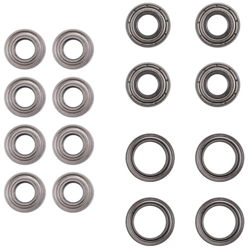 Goufride 16 StüCk Lagerung Kit für TT02 TT-02 TT02D TT-02D 1/10 RC Auto Upgrade Teile ZubehöR Goufride 16 StüCk Lagerung Kit für TT02 TT-02 TT02D TT-02D 1/10 RC Auto Upgrade Teile ZubehöR von Goufride