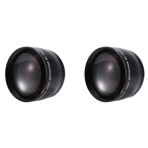 Goufride 2Stück 58 mm 2,0-Fach Professionelles Tele Objektiv für 5D/6D/60D/350D/400D/450D/500D/1000D/550D/600D 18-55 mm Objektiv Goufride 2Stück 58 mm 2,0-Fach Professionelles Tele Objektiv für 5D/6D/60D/350D/400D/450D/500D/1000D/550D/600D 18-55 mm Objektiv von Goufride