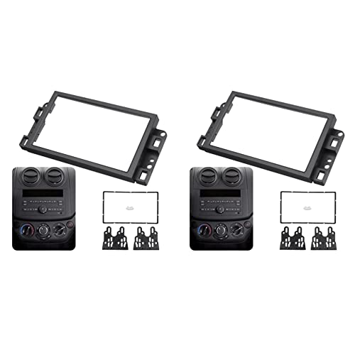 Goufride 2X 2Din Auto Radio Stirnband CD DVD Audio Dashboard Panel Rahmen für Captiva / / Gentra/AVEO von Goufride