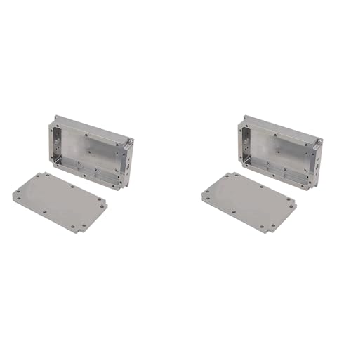 Goufride 2X AluminiumgehäUse, Abgeschirmtes BoxgehäUse, HF-Box, Signalableitung, SMA-KFD46 Multifunktions-VerstäRkergehäUse Goufride 2X AluminiumgehäUse, Abgeschirmtes BoxgehäUse, HF-Box, Signalableitung, SMA-KFD46 Multifunktions-VerstäRkergehäUse von Goufride