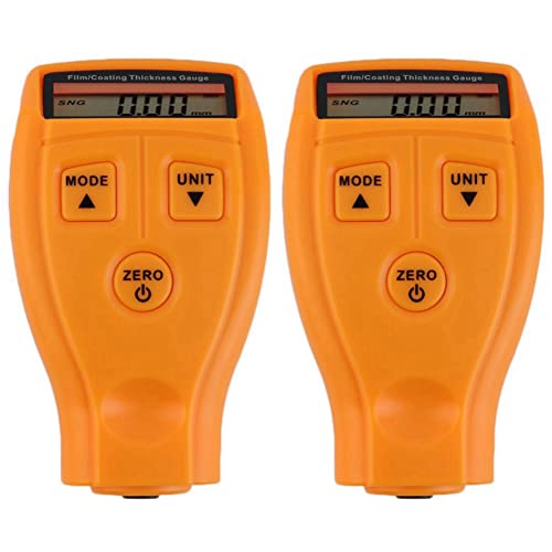 Goufride 2X GM200 LCD Digital Schichtdicke Sonde Tester Messgeraet Meter Messwerkzeug von Goufride