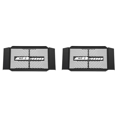 Goufride 2X Motorrad ZubehöR Edelstahl KüHler Grill Schutz Abdeckung für CB400SF CB 400 CB400 Goufride 2X Motorrad ZubehöR Edelstahl KüHler Grill Schutz Abdeckung für CB400SF CB 400 CB400 von Goufride