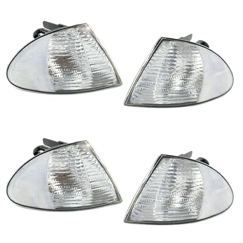 Goufride 2X Paar Park Signal Eck Markierungs Leuchten Lampen Linsen für 3 Series E46 1999-2001 Sedan Wagon 63136902765 63136902766 Goufride 2X Paar Park Signal Eck Markierungs Leuchten Lampen Linsen für 3 Series E46 1999-2001 Sedan Wagon 63136902765 63136902766 von Goufride