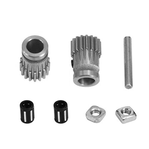 Goufride 3D Drucker MK3 Antriebsrad Extruder Dual Gears Kit Antriebs Zahnrad Extrusionsrad für Upgrade Prusa I3 MK2 MK2S 3D Drucker Goufride 3D Drucker MK3 Antriebsrad Extruder Dual Gears Kit Antriebs Zahnrad Extrusionsrad für Upgrade Prusa I3 MK2 MK2S 3D Drucker von Goufride
