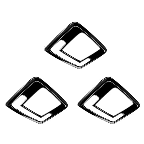 Goufride 3X Auto Glänzend Schwarz Innen Vorder Lesen Licht Lampen Abdeckung Ordnungs Aufkleber für Vezel -V 2021 2022 Goufride 3X Auto Glänzend Schwarz Innen Vorder Lesen Licht Lampen Abdeckung Ordnungs Aufkleber für Vezel -V 2021 2022 von Goufride