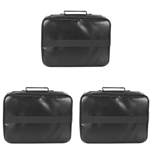 Goufride 3X Dokumenten Tasche mit Schloss, Feuerfeste 3 Lagige Dokumenten Speicher Box mit Wasserdichtem ReißVerschluss, Verwendet für Laptops, Dokumente B. Goufride 3X Dokumenten Tasche mit Schloss, Feuerfeste 3 Lagige Dokumenten Speicher Box mit Wasserdichtem ReißVerschluss, Verwendet für Laptops, Dokumente B. von Goufride