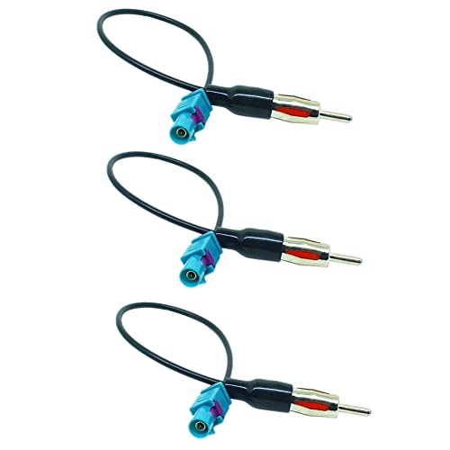 Goufride 3X Universal Fakra zu DIN Auto Stereo Radio Antennen Adapter Mast Antennen Adapter Goufride 3X Universal Fakra zu DIN Auto Stereo Radio Antennen Adapter Mast Antennen Adapter von Goufride