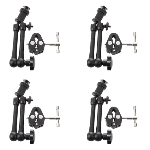 Goufride 4Stück 11 Friction Gelenk Magie Arm + Super Clamp Crab Clip Fuer DSLR Digitale Kamera Goufride 4Stück 11 Friction Gelenk Magie Arm + Super Clamp Crab Clip Fuer DSLR Digitale Kamera von Goufride