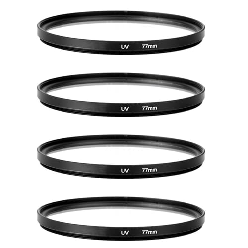 Goufride 4Stück 77mm Ultraviolett Filterobjektiv Fuer DSLR-Kamera Goufride 4Stück 77mm Ultraviolett Filterobjektiv Fuer DSLR-Kamera von Goufride