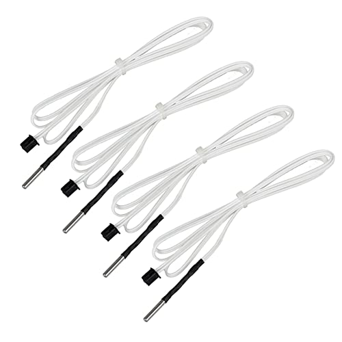 Goufride 4X 3D Drucker Teile HT-NTC100K Thermistor Temperatursensor Fuer Hochtemperatur Filament 350 Grad B3950 Fuer 1 Mt Goufride 4X 3D Drucker Teile HT-NTC100K Thermistor Temperatursensor Fuer Hochtemperatur Filament 350 Grad B3950 Fuer 1 Mt von Goufride