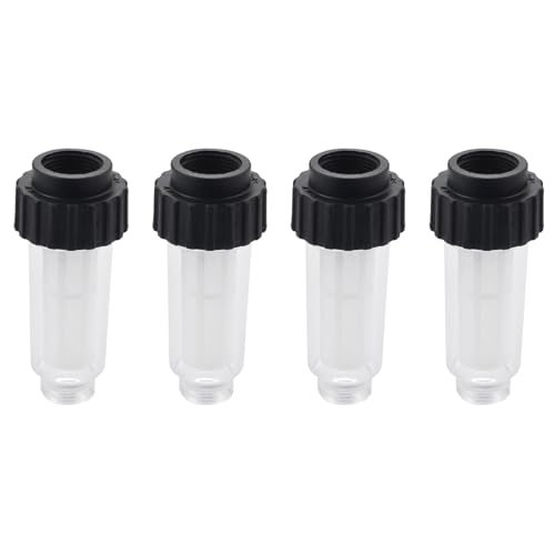 Goufride 4X Hochdruckreiniger-Pistole Gartenschlauch Hochdruckreiniger Wasserfilter Filter für K2-K7 von Goufride