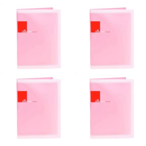 Goufride 4X Kunststoff A5-Papier 20 Pockets Datei Dokument Ordner Halter - Rosa Goufride 4X Kunststoff A5-Papier 20 Pockets Datei Dokument Ordner Halter - Rosa von Goufride