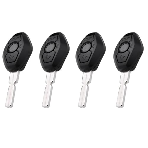 Goufride 4X Remote Auto Schluesselanhaenger Huelle Schale Fuer 3 5 7 SERIE Z3 Z4 X3 X5 M5 325i E38 E39 E46 von Goufride