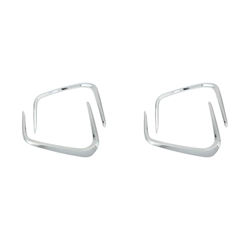 Goufride 4x Nebelscheinwerfer Nebelscheinwerfer Lampe Ring Frame Cover Trim Fit für E210 Altis 2019 2020 Bright Silber von Goufride