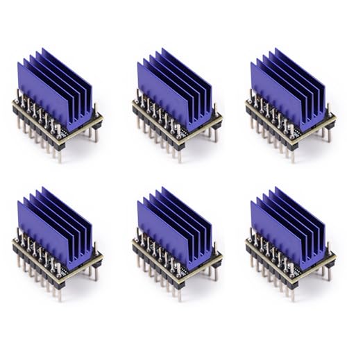 Goufride 6X 12V/24V Max. 4,4A TMC5160 Schrittmotortreiber StepStick SPI Silent für Fly-CDY F407ZG Super Board 3D-Druckerteile Goufride 6X 12V/24V Max. 4,4A TMC5160 Schrittmotortreiber StepStick SPI Silent für Fly-CDY F407ZG Super Board 3D-Druckerteile von Goufride