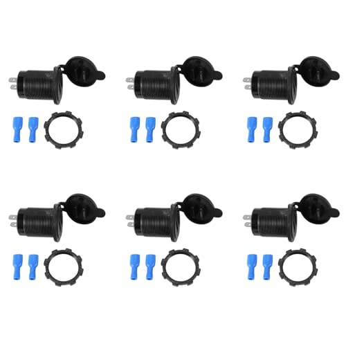 Goufride 6X 5 V 4.8A Dual Usb Ladegerät Buchse Adapter Dose für 12 V 24 V Auto Schiff Rv Goufride 6X 5 V 4.8A Dual Usb Ladegerät Buchse Adapter Dose für 12 V 24 V Auto Schiff Rv von Goufride