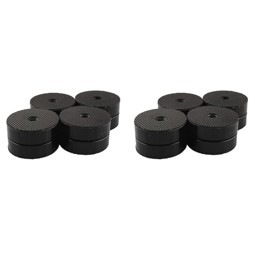 Goufride 8 StüCk HiFi-Lautsprecher-IsolationsfüßE, Polster, StandfüßE, 40 X 23 Mm, Aluminium-VibrationsdäMpfer, Schwarz Goufride 8 StüCk HiFi-Lautsprecher-IsolationsfüßE, Polster, StandfüßE, 40 X 23 Mm, Aluminium-VibrationsdäMpfer, Schwarz von Goufride
