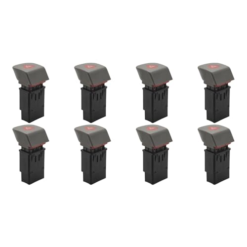 Goufride 8X Auto Warnblink Schalter für Kangoo I 1997-2008 7700308821 Goufride 8X Auto Warnblink Schalter für Kangoo I 1997-2008 7700308821 von Goufride