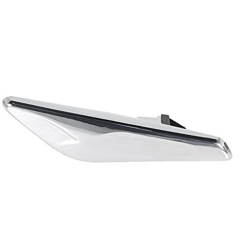 Goufride FüR X3 X4 F25 F26 2013-2017 Vorne Links Chrom-KotflüGel-Zierleisten-Marker-Blinker-Lampen-Abdeckungs-Zierleiste von Goufride