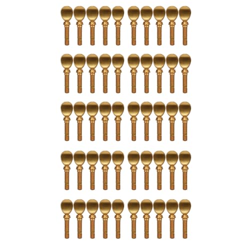 Goufride Gold Kupfer Klarinette Saxophon Sax Hals Festziehen Schrauben Sopran Alto Tenor Holzblasinstrument Teile Packung mit 50 Goufride Gold Kupfer Klarinette Saxophon Sax Hals Festziehen Schrauben Sopran Alto Tenor Holzblasinstrument Teile Packung mit 50 von Goufride