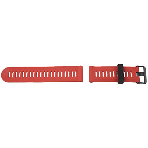 Goufride für ​​3 Ersatzarmband mit Weichem Silikonarmband + WerkzeugsäTze Dunkelrot von Goufride