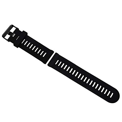 Goufride für 3 Ersatzarmband mit Weichem Silikonarmband + WerkzeugsäTze Schwarz von Goufride