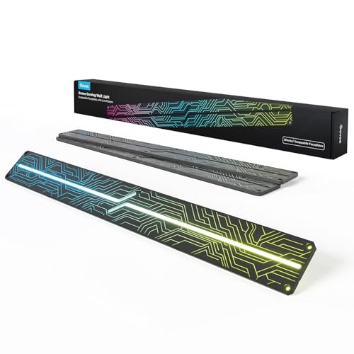 Govee Austauschbare Frontplatten mit Linienmuster für Gaming Glide Wandleuchte H6063, Inklusive 3 austauschbaren Frontplatten und 1 Schraubendreher Govee Austauschbare Frontplatten mit Linienmuster für Gaming Glide Wandleuchte H6063, Inklusive 3 austauschbaren Frontplatten und 1 Schraubendreher von Govee