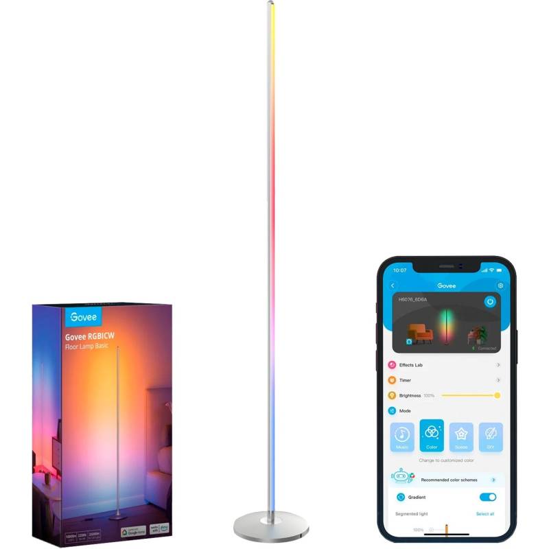 RGBICW Smart Eck-Stehlampe, LED-Leuchte von Govee
